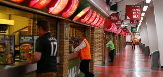 Food Area In Anfield Stadium