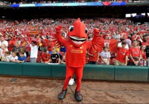 The Liverpool Mascot Mighty Red