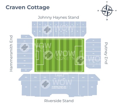 Craven Cottage Seating Plan - Fulham FC Craven Cottage Seating Plan - Fulham FC