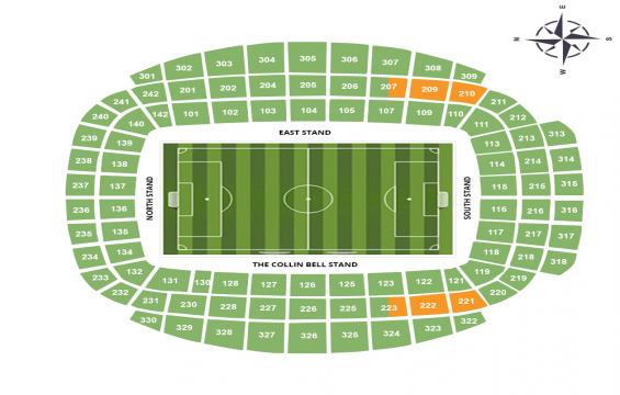 Etihad Stadium seating chart – 93:20 Lounge Hospitality