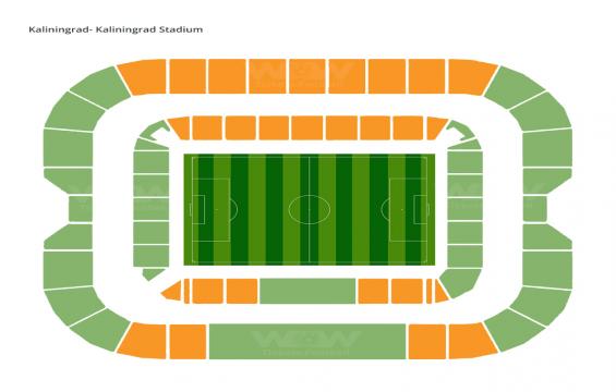 Kaliningrad Stadium seating chart – Category 1
