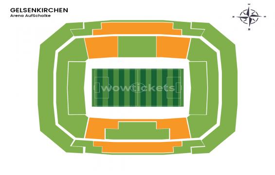 Veltins Arena seating chart – Category 1