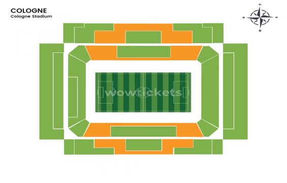 RheinEnergie Stadium seating chart – Category 1