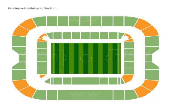 Kaliningrad Stadium seating chart – Category 2