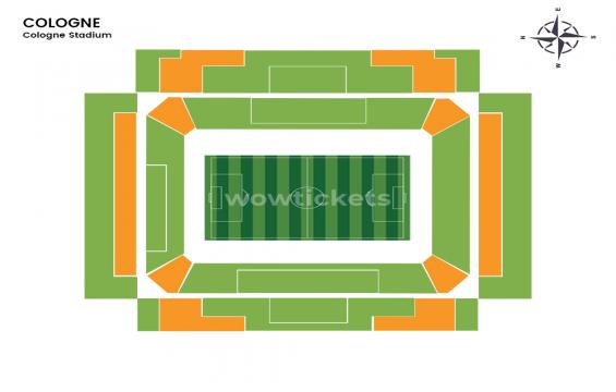 RheinEnergie Stadium seating chart – Category 2