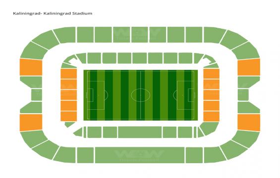 Kaliningrad Stadium seating chart – Category 3
