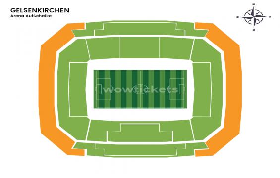 Veltins Arena seating chart – Category 3