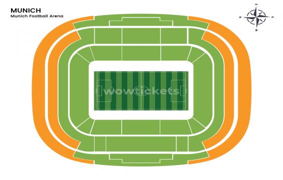 Allianz Arena seating chart – Category 3