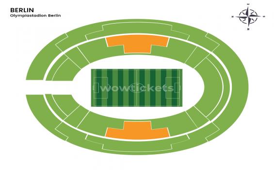 Olympiastadion Berlin seating chart – Prime Seats