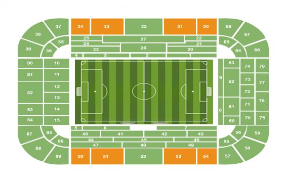Signal Iduna Park seating chart – Long Side Upper Tier
