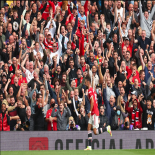 Man United Fans Cheering
